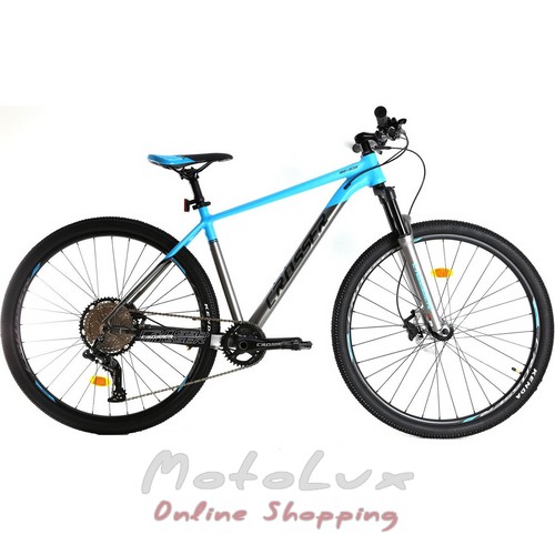 Велосипед Crosser MT 036, колеса 26, рама 19, black n turquoise