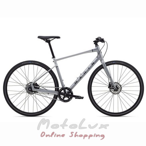 Міський велосипед Marin Presidio 2, колеса 28, рама M, 2020, silver