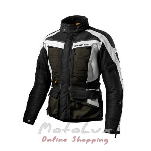 Moto bunda Shima Horizon Khaki, veľkosť XXL