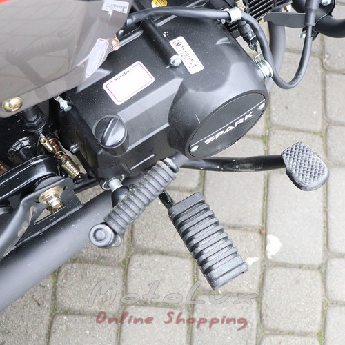 Motorkerékpár Spark SP125C-2CFO, 7 hp, fekete