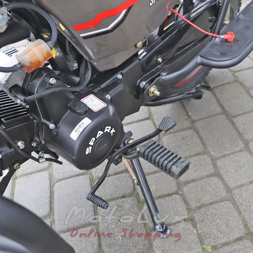 Дорожный мотоцикл Spark SP125C-2CFO, 7 л.с., черный