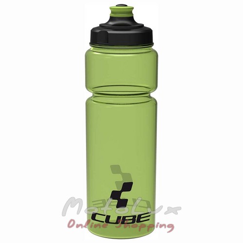 Kerékpár palack Cube Trinkflasche 750 ml, Icon Green