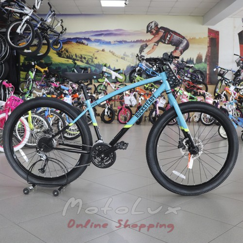 Mountain bicycle Rocksteady 7.2, wheels 27,5, frame M, 2019, blue n black