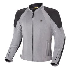 Shima Jet Gray motorcycle jacket, size L, gray