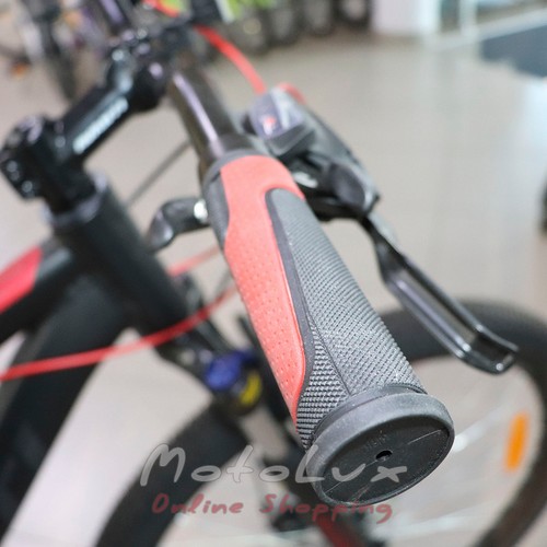 Mountain bike 650B Avanti Smart, kerekek 29, váz 17, black n gray n red, 2021