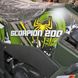 Štvorkolka Comman Scorpion 200ccm, čierna so zelenou