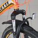 Mountain bicycle Benetti Quattro DD, wheels 26, frame 18, 2018, black n orange