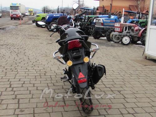 Motorkerékpár Lifan KP200, Irokez 200, fekete
