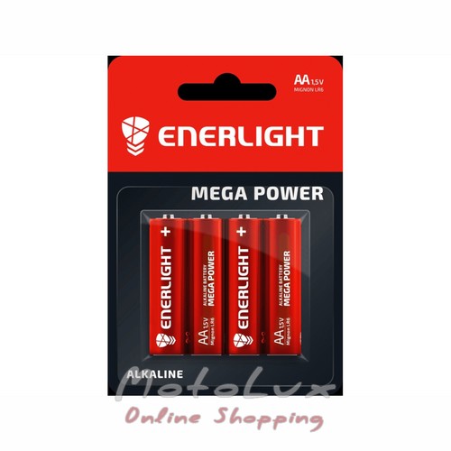 Enerlight Mega Power AA battery, blister 4 pcs