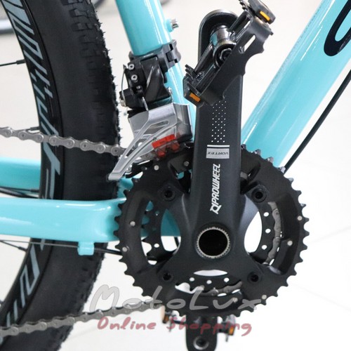 Горный велосипед Cyclone SLX, колесо 29, рама 18, 2019, turquoise