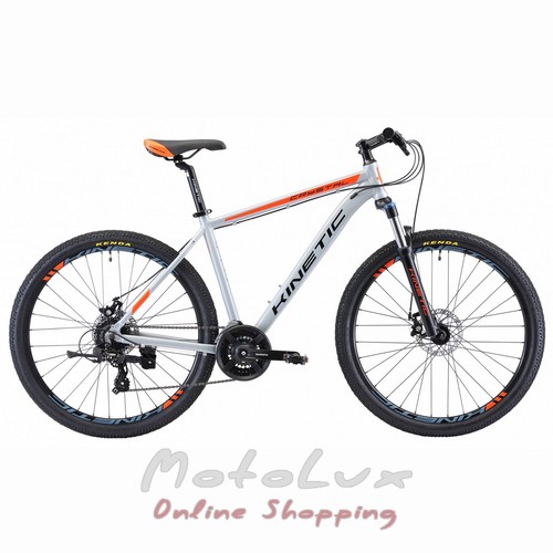 Mountain bike Kinetic Crystal, wheels 27,5, frame 19, 2020, grey