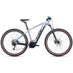 Electric bicycle Cube Reaction Hybrid Performance 500, polarsilver n blue, 2022