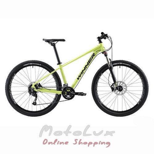 Bicykel Winner Solid 27.5, frame 17, matt light green, 2021