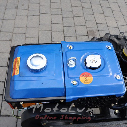 Дизельний мотоблок Кентавр МБ 1010Д-8, ручний стартер, 10 к.с., Blue