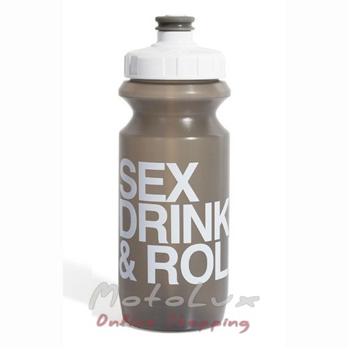 Flask 0,6 Green Cycle GBT-512M Sex Drink & Roll с Big Flow valve, gray