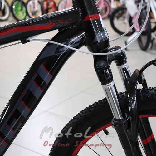 Mountain bike Benetti Nove DD, wheels 29, frame 21, 2020, black n red