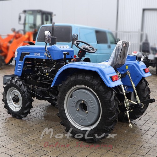 Tractor DW 244B, 24 HP, 4x4, 1 Cylinder, Rear PTO, Belt Drive