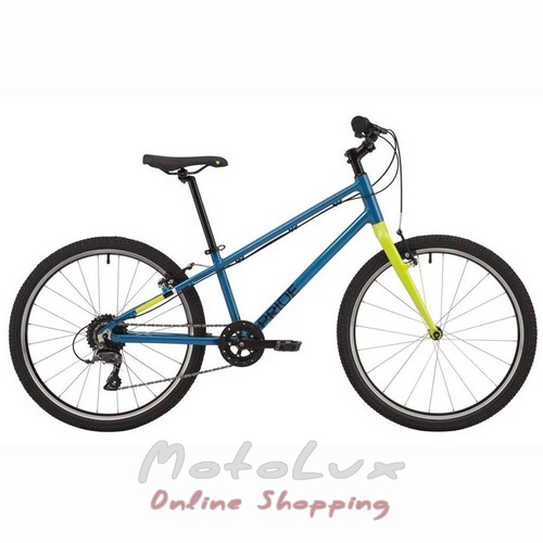 Подростковый велосипед Pride Glider 4.1, колесо 24, 2020, blue