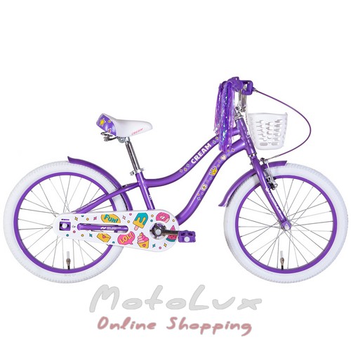 Дитячий велосипед Formula 20 Cream, рама 10, AL, violet, 2022