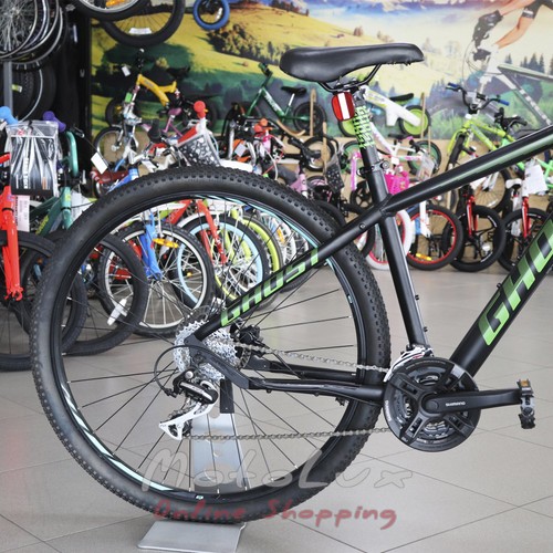 Mountain bicycle Ghost Tacana 2 wheel 29, frame М, black n green n grey