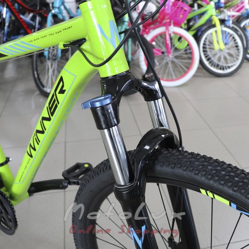 Гірський велосипед Winner Impulse, колеса 27,5, рама 17, 2020, green