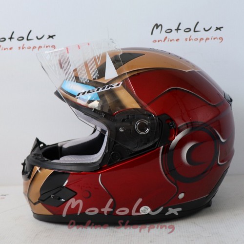 Helmet Nenki FF-856 Red Gold, L