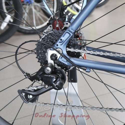 Cestný bicykel Pride Rocx 8.2, kolesá 28, rám L, 2019, modrý