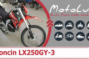 Motocykel Loncin LX250GY-3 SX2