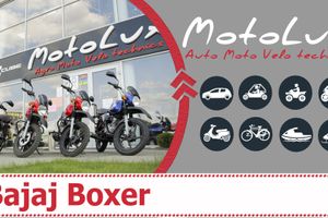 Motorcycle Bajaj Boxer video review