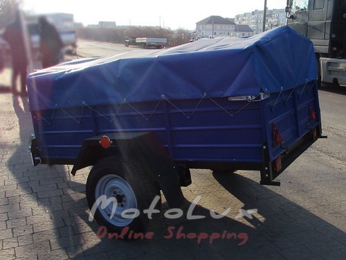 Car trailer standart spring Volga 1300х2000х400