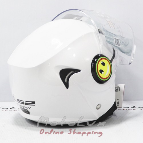 Helmet LS2 OF602 Funny Croco, gloss white, White, S