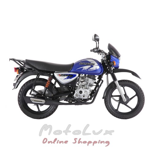 Motorkerékpár Bajaj BM 150X kék