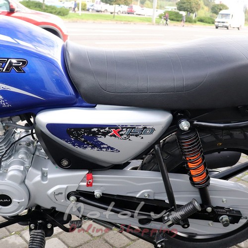Bajaj Boxer BM 150X motorkerékpár, kék