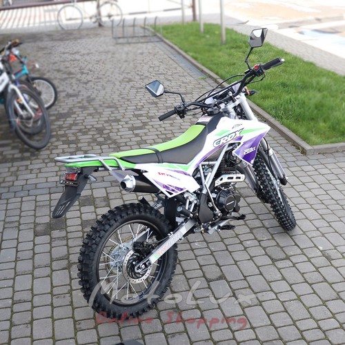 Мотоцикл Skybike CRDX 200 21/18, зелений