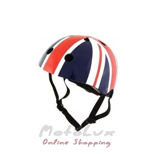 Kiddimoto Kids Helmet British Flag (48-53 cm)