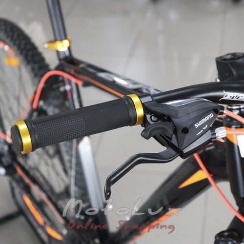 Hegyi kerékpár Benetti Grande DD Pro, 29", keret 18, 2018, black n orange