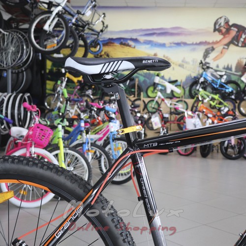 Horský bicykel Benetti Grande DD Pro, kolesá 29, rám 18, 2018, black n orange