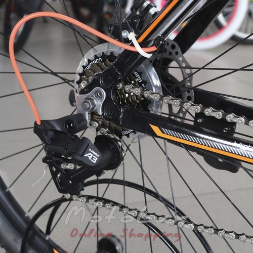 Гірський велосипед Benetti Grande DD Pro, колеса 29, рама 18, 2018, black n orange