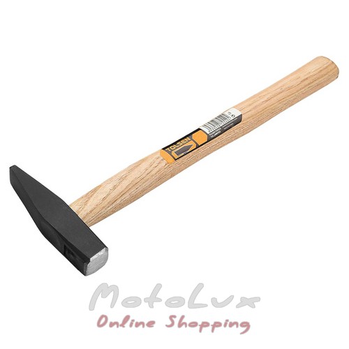 Bench hammer Tolsen 25124, 1kg, wooden handle