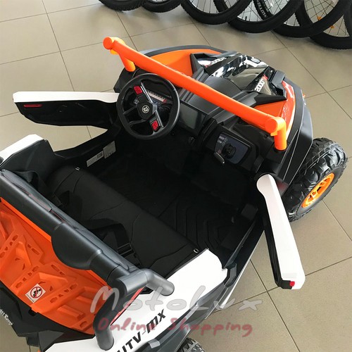 Дитячий електромобіль Баггі Bambi M 4567 MP4 EBLR-7-2, помаранчевий