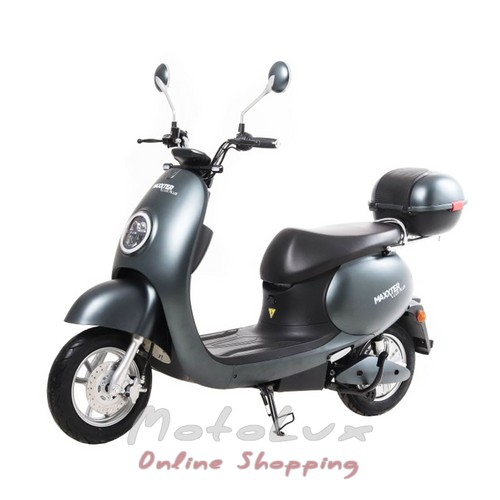 Electric scooter Maxxter Lux Plus, 1500 W, gray