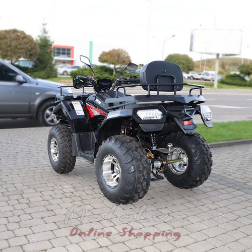 Rato ATV200 Premium utility quad, 13 hp, black