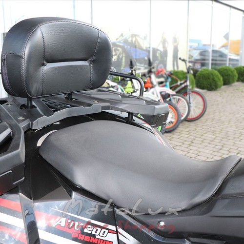 Утилітарний квадроцикл Rato ATV200 Premium, 13 к.с., чорний