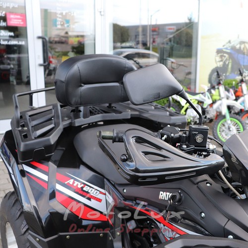 Утилитарный квадроцикл Rato ATV200 Premium, 13 л.с., черный
