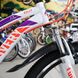 Hegyi kerékpár Discovery Kelly AM Vbr, 26", keret 13.5, 2020, white n violet n orange