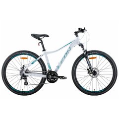 Горный велосипед AL 27.5 Leon XC-Lady AM Hydraulic lock out DD, рама 16.5, white n turquoise, 2022