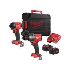 A set of two Milwaukee M18FPP2A3 502X brushless tools