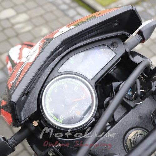 Motorcycle Geon X-Road RS 250 CBB X Pro, 2021, red/black