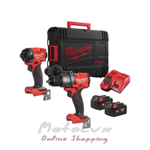 A set of two Milwaukee M18FPP2A3 502X brushless tools