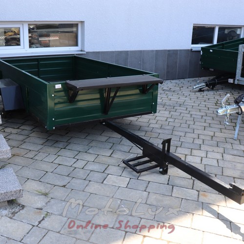Trailer for Walk-Behind Tractor АМС 400-01, 1.68х1.17х0.38 m, Without Wheels